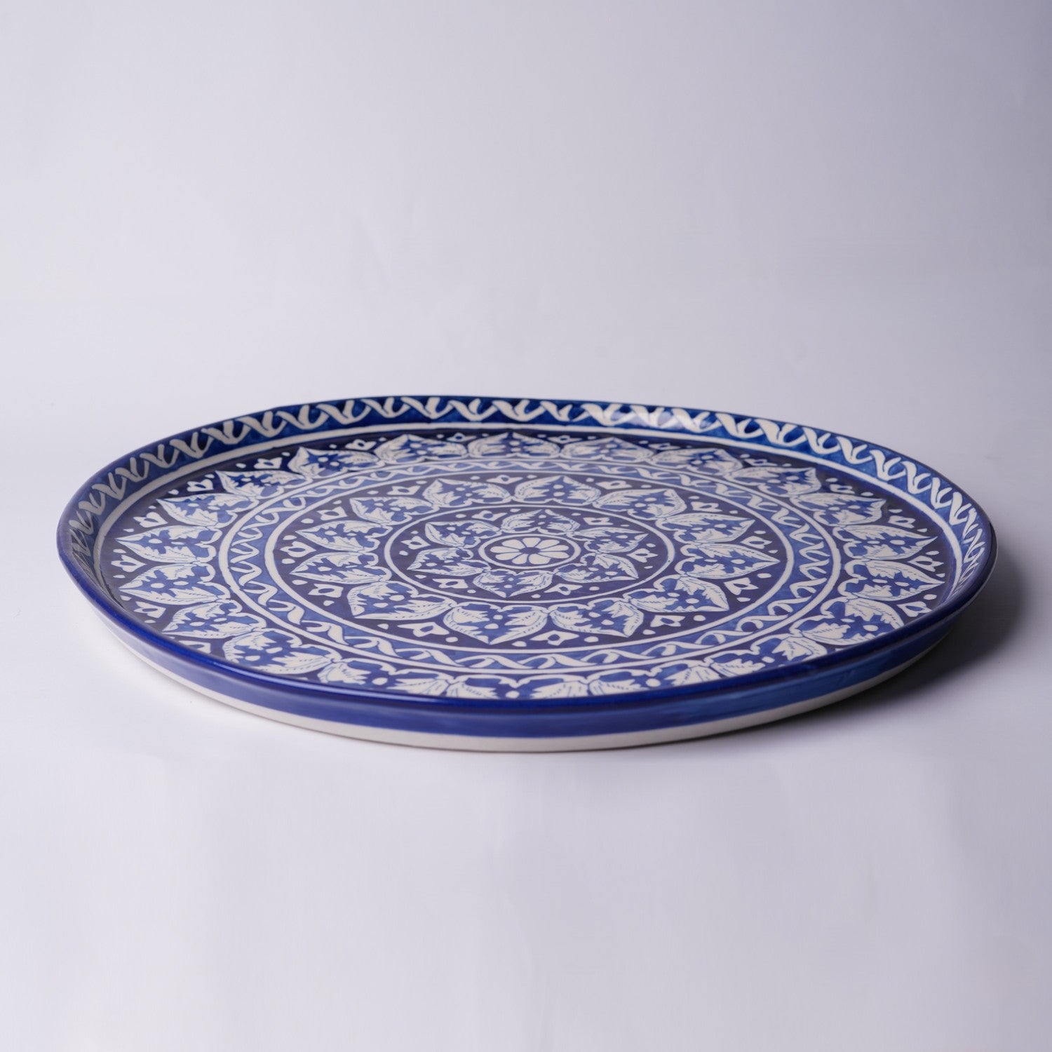Large Round Serving Dish - Design 2