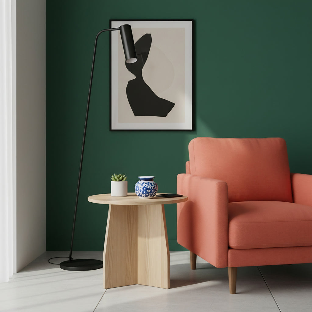 Mini Cobalt Floral Blue Pottery Decor Pot (traditional Garwi)– 3 Inch