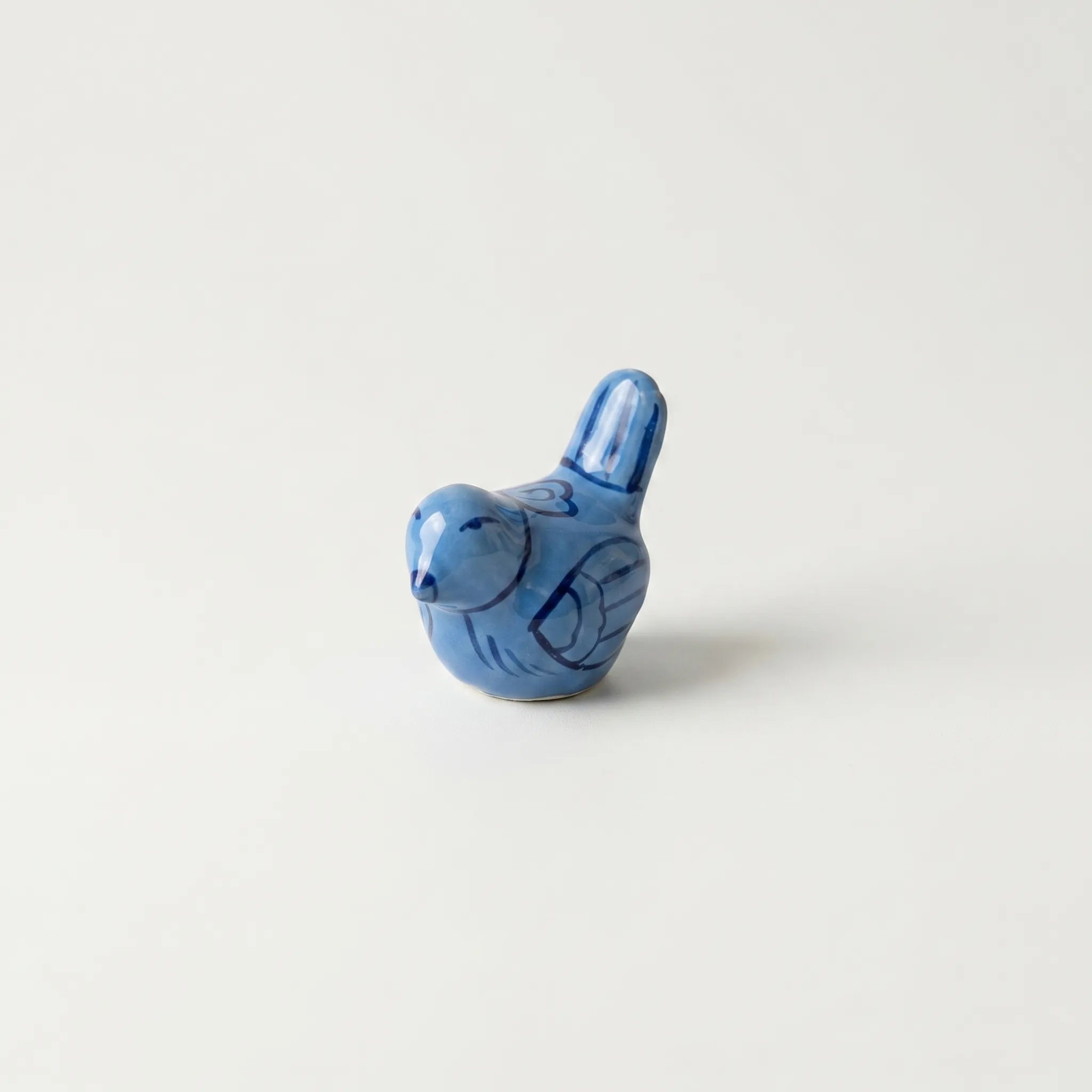 Hand-Painted Ceramic Animal Figurines – Assorted Mini Decorative Pottery Birds & Other Animals