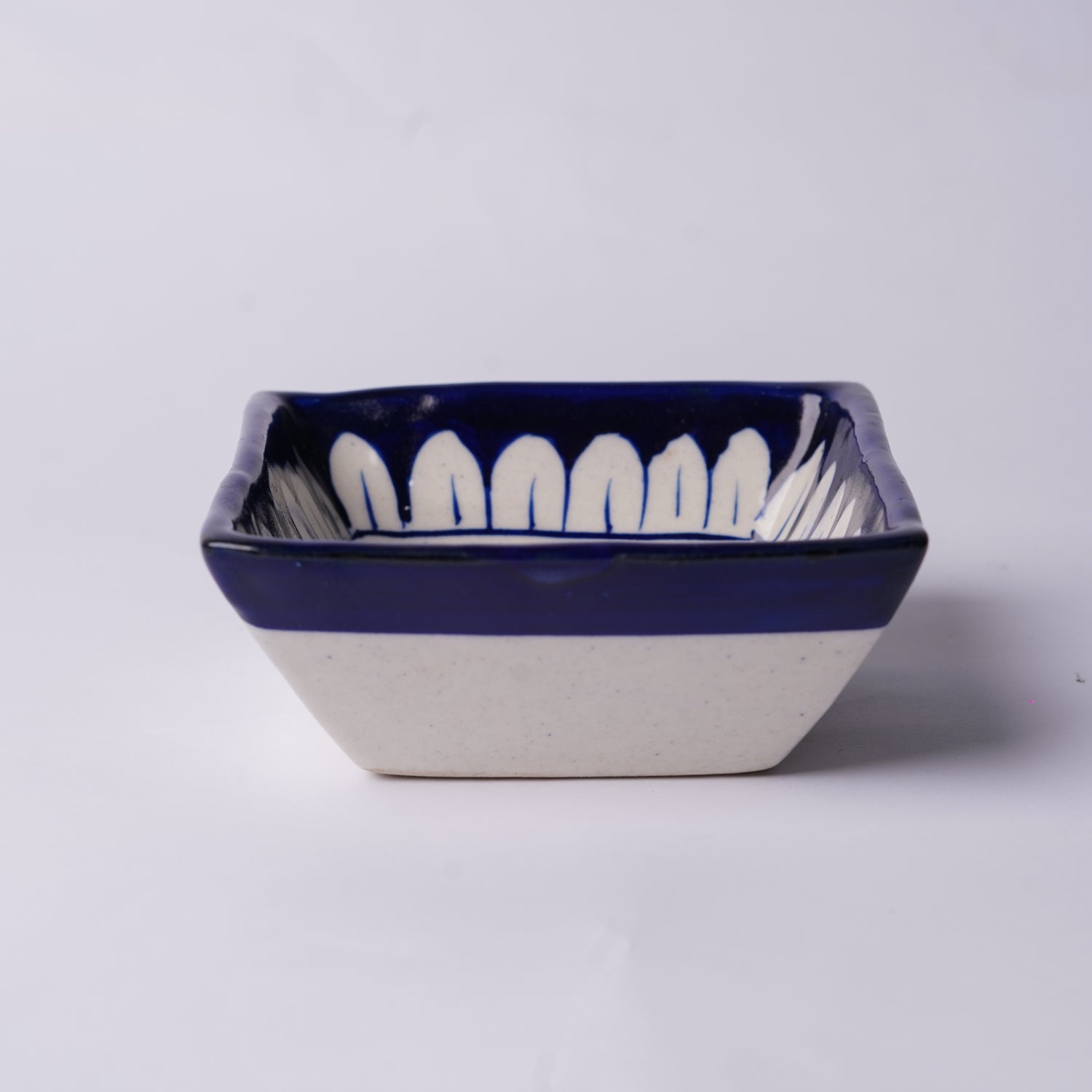 Square Bowl – Blue Blossom