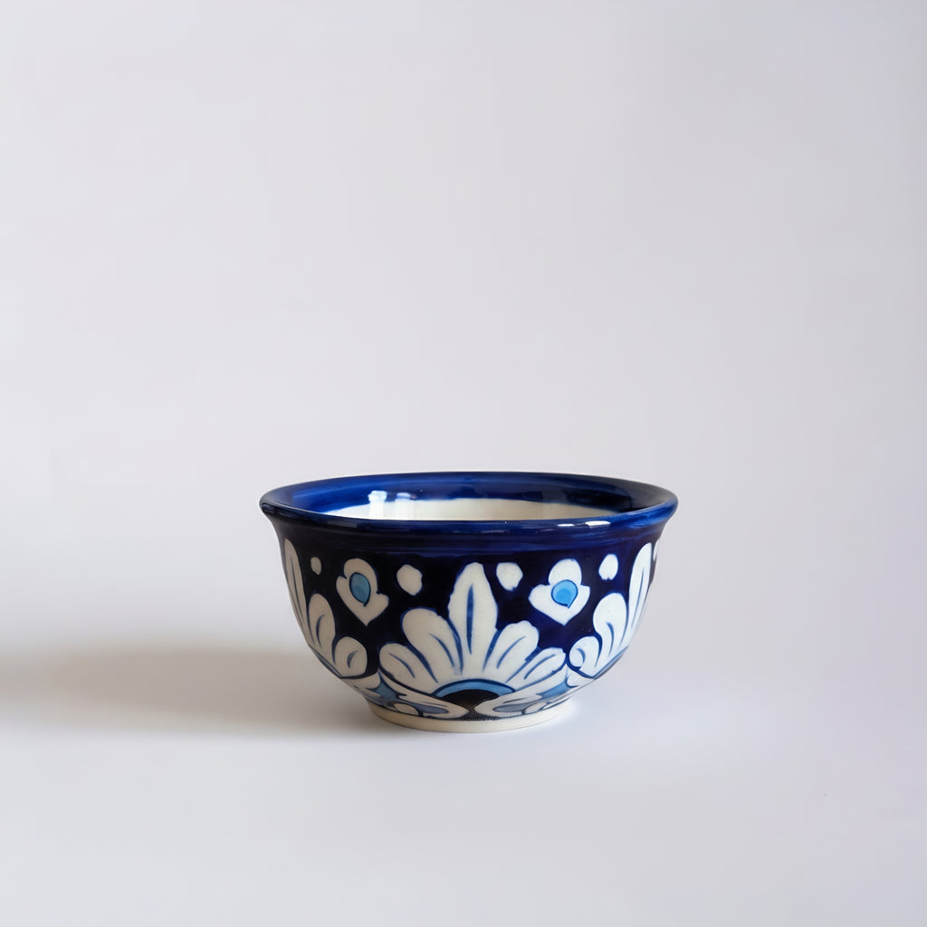Handmade Sweet Bowl Collection — authentic blue pottery artistry — Craftan Pakistan