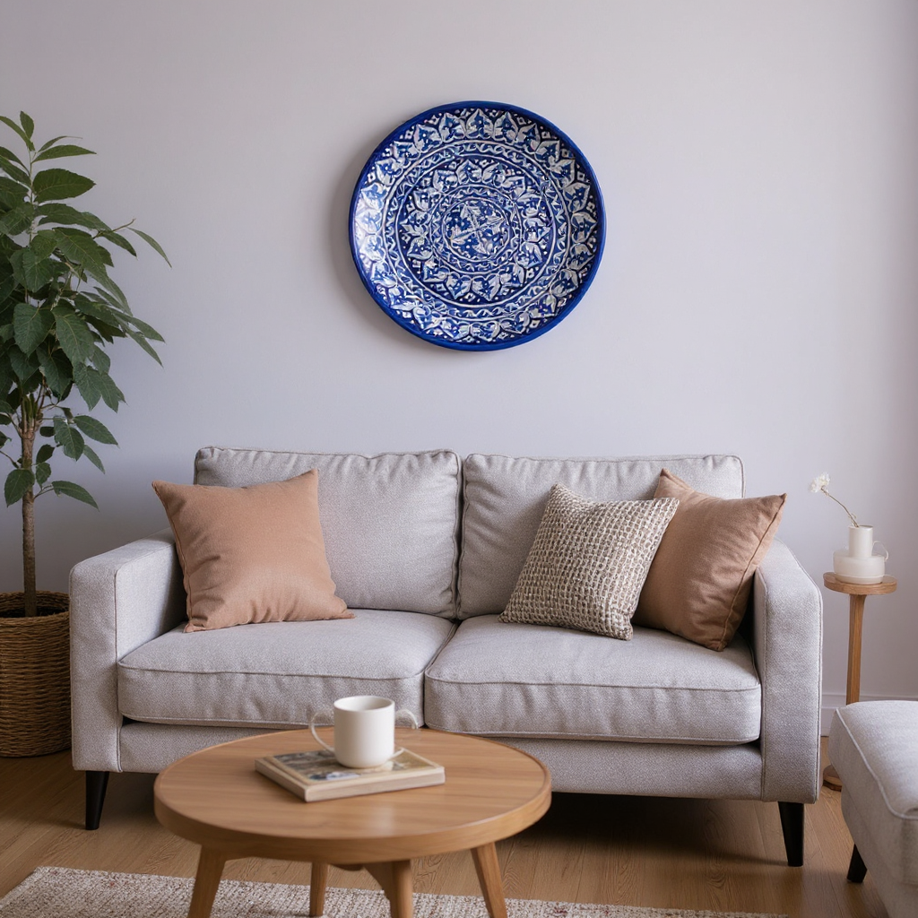 Large Round Serving Dish - Design 2