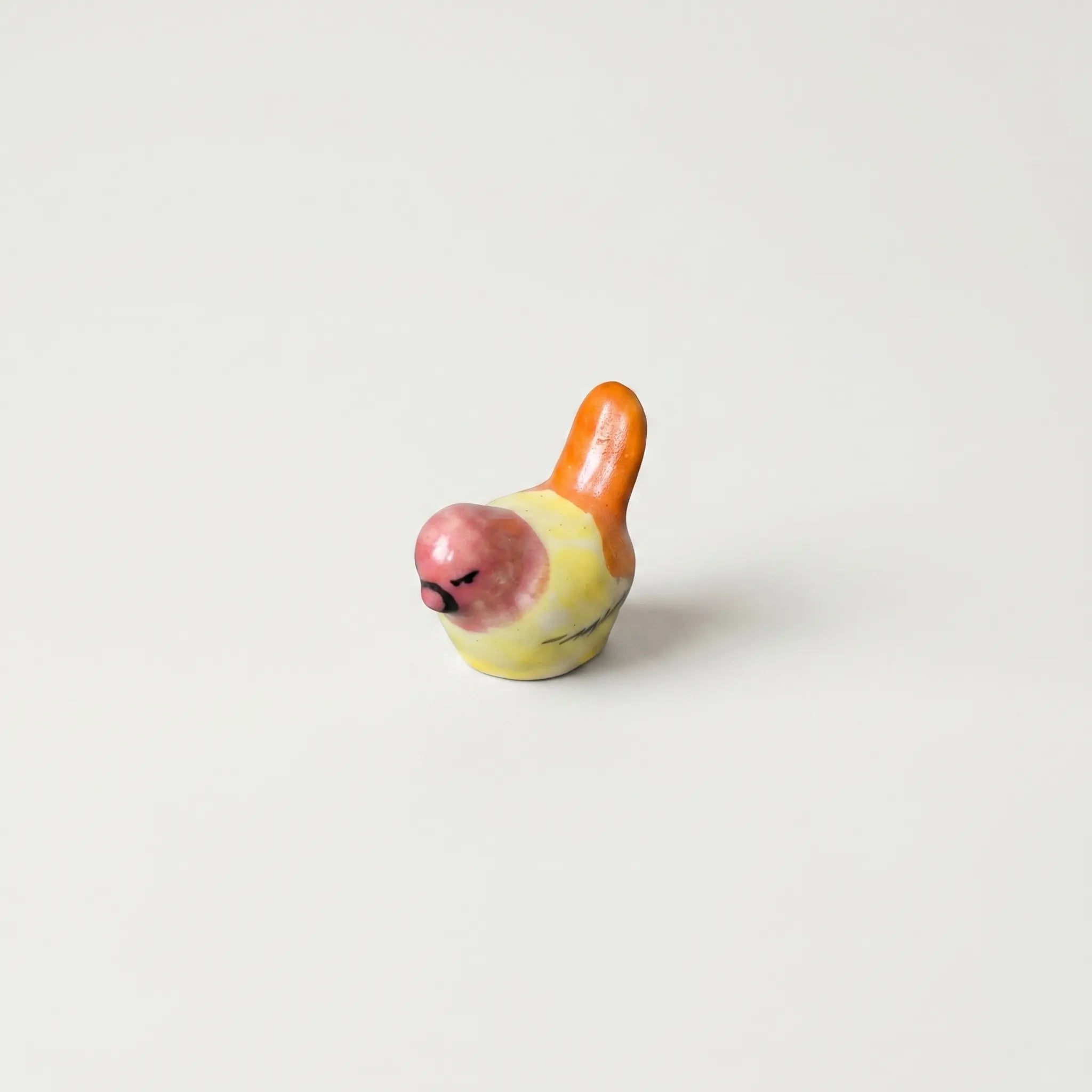 Hand-Painted Ceramic Animal Figurines – Assorted Mini Decorative Pottery Birds & Other Animals