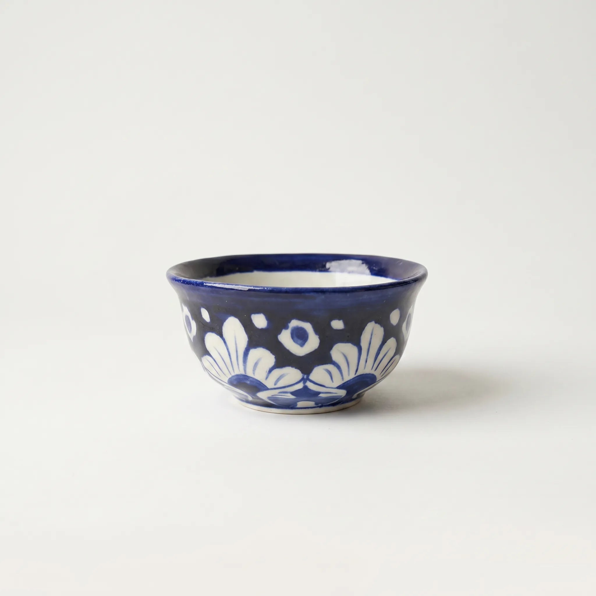 Blue Pottery Dessert Bowls Set of 6 – 5 Inch wide Ceramic Sweet Bowls (Multani)