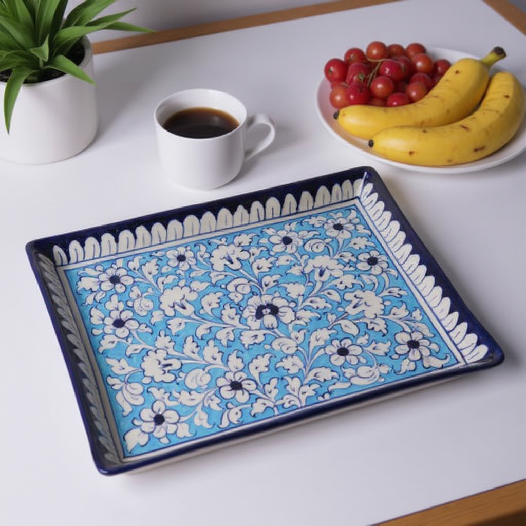 15″×10.5″ XL Rectangular Ceramic Serving Dish