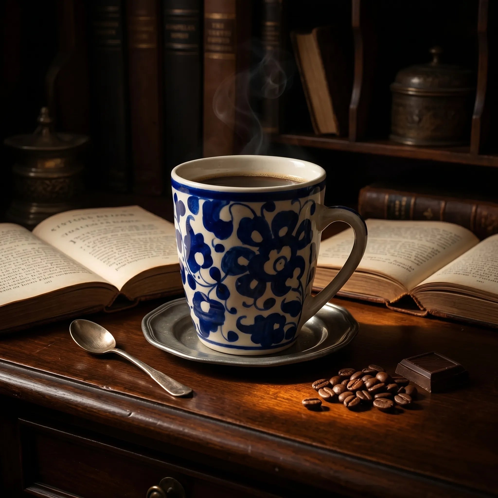Blue Pottery Ceramic Mug – 300ml Hand-Painted Coffee & Tea Mug | Multani Blue Pottery